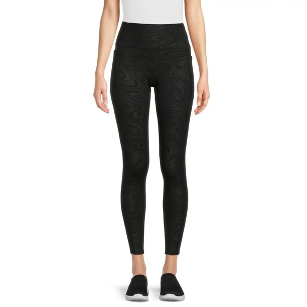 Patterned Performance Leggings - Picture 2 of 2